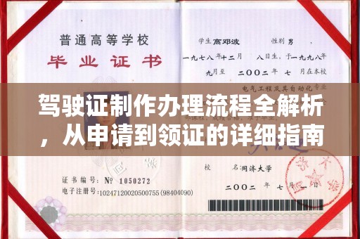 旗山驾驶证制作办理流程全解析，从申请到领证的详细指南