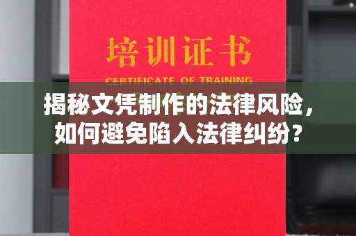 旗山揭秘文凭制作的法律风险，如何避免陷入法律纠纷？